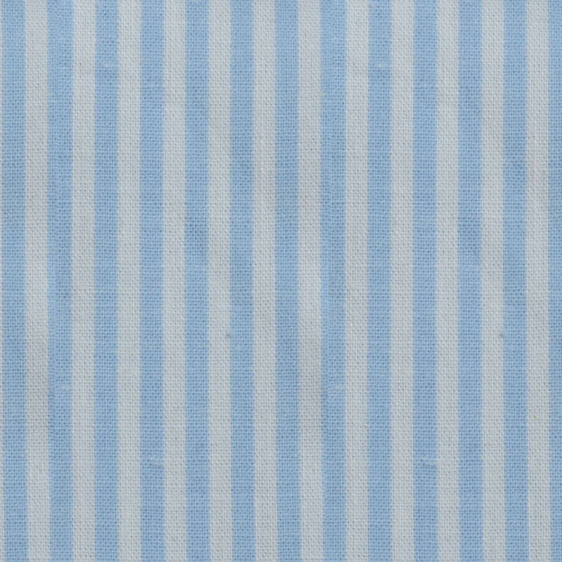 Vaessen creative • coco-ton katoen stof 45x50cm basic lichtblauw gestreept