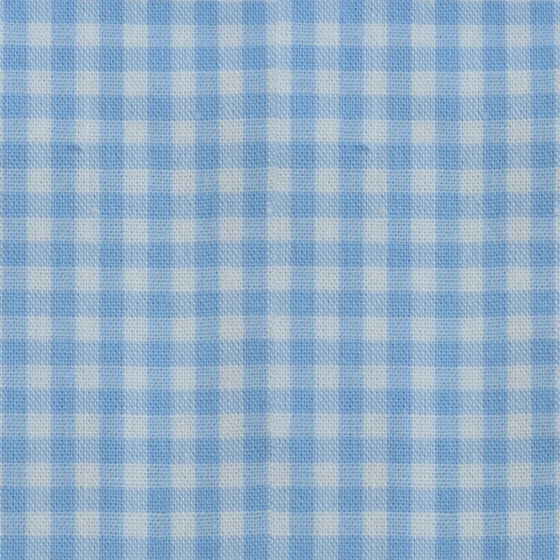 Vaessen creative • coco-ton katoen stof 45x50cm basic lichtblauw ruit