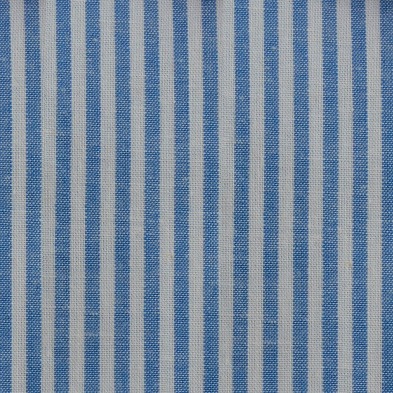 Vaessen creative • coco-ton katoen stof 45x50cm basic blauw gestreept