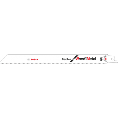 Bosch accessoires 100x reciprozaagblad flexible voor hout en metaal s1122hf - 2608656034