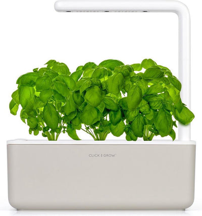 Click and grow binnentuin met led-verlichting click grow smart garden 3 - beige