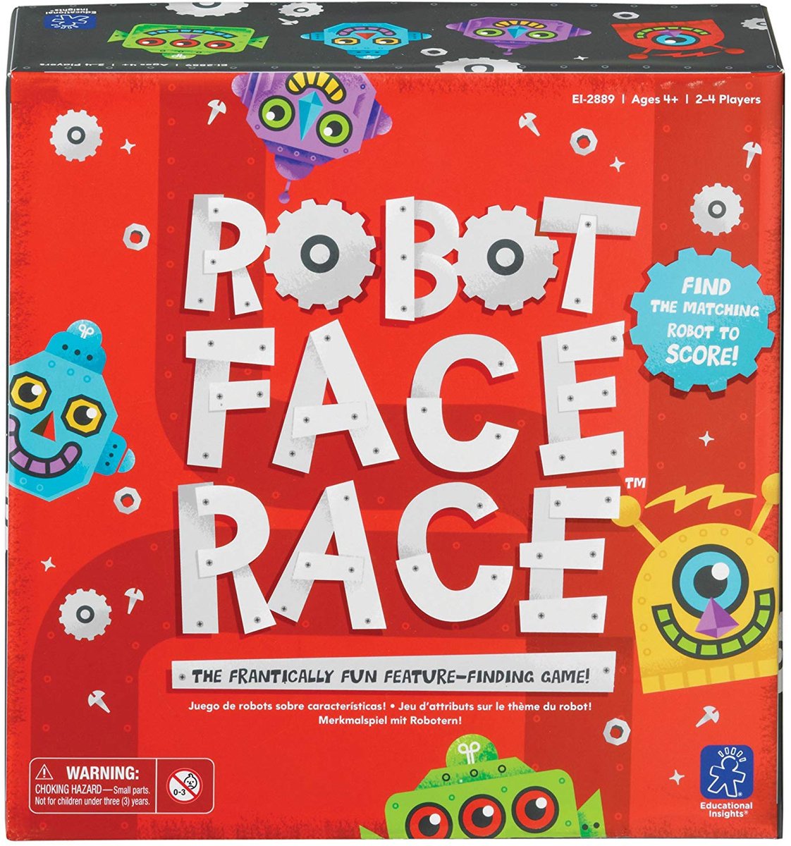Learning resources robot face race™ - 4+