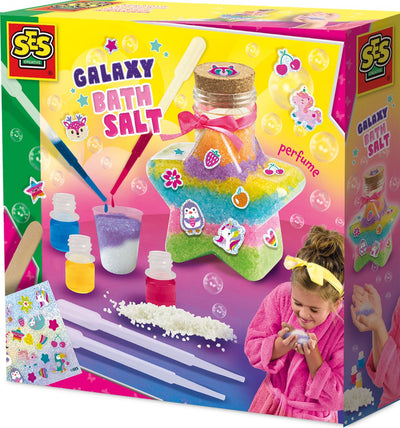 Ses creative galaxy badzout lab met stervormige fles - voor meisjes vanaf 8 jaar - experimenteerset - schoencadeautjes sinterklaas