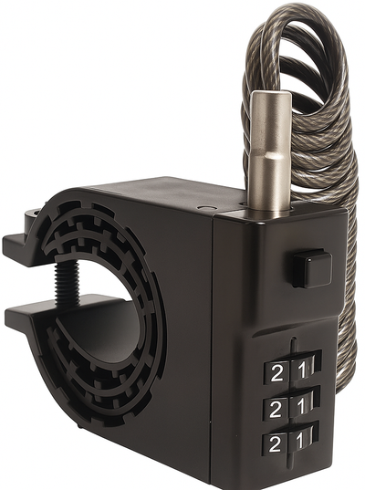 Slot lckt kabelslot helmslot zwart