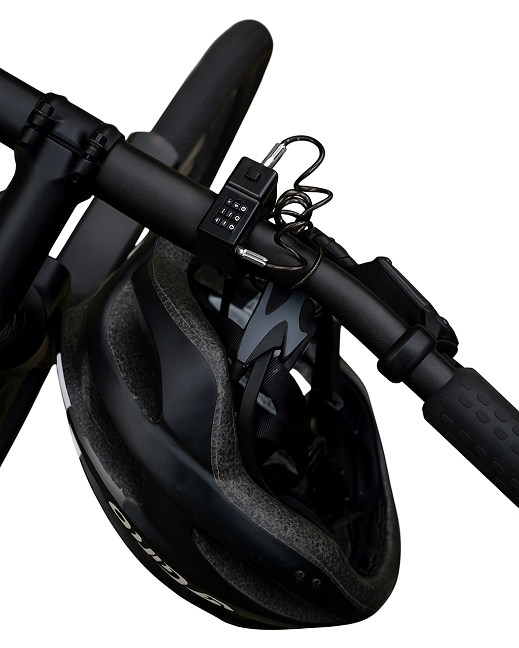 Slot lckt kabelslot helmslot zwart