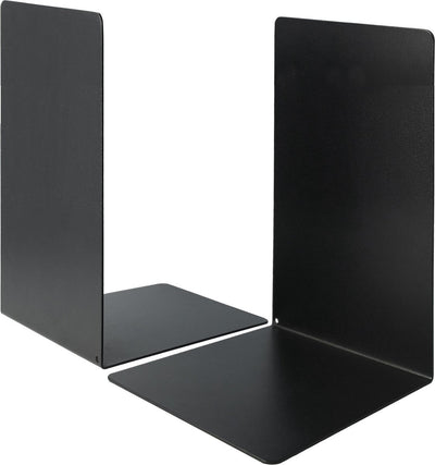 Westcott boekensteun - zwart - metaal - 130x240x140mm - 2 stuks - ac-e10242