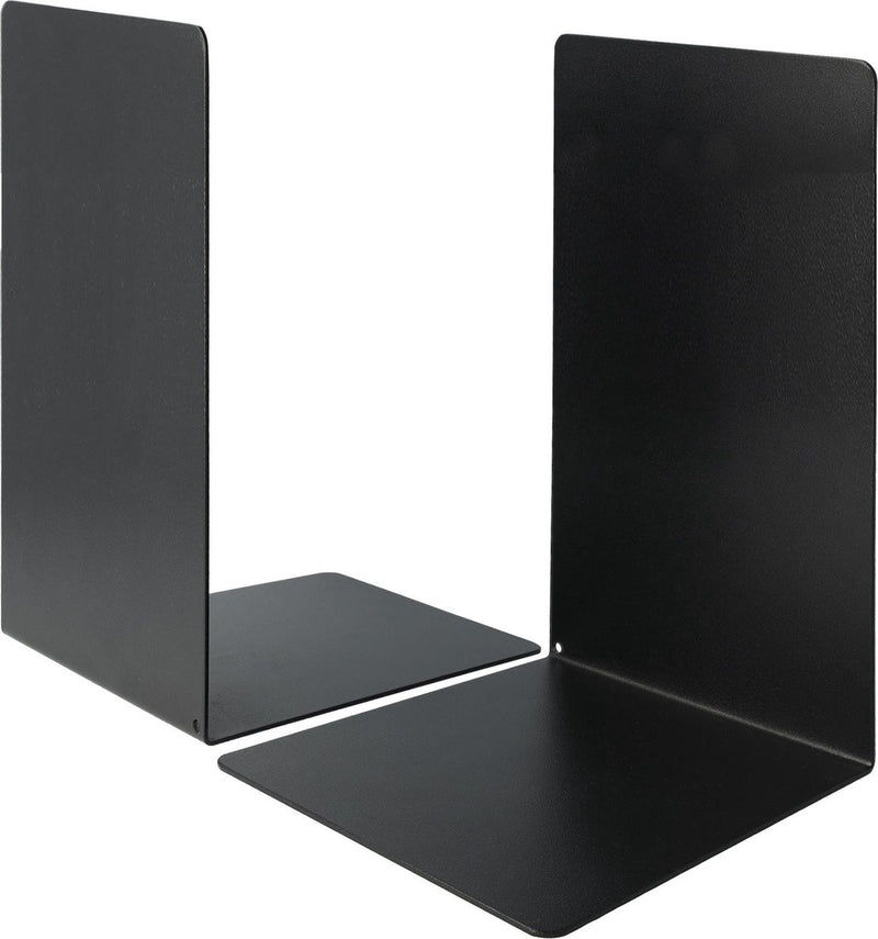 Westcott boekensteun - zwart - metaal - 130x240x140mm - 2 stuks - ac-e10242