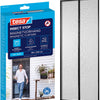 Tesa insect stop magnetic curtain - magnetisch gordijn zelfsluitend voor balkon- en terrasdeuren, zonder boren - 210 x 90 cm