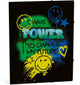Smileyworld smiley world elastomap a4 - zwart