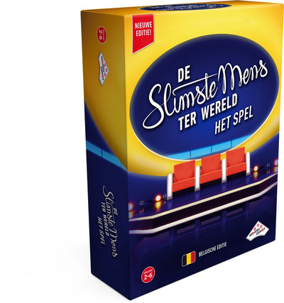 Identity games de slimste mens ter wereld het spel (vlaams) - partyspel - gebaseerd op het tv-programma - inclusief timers