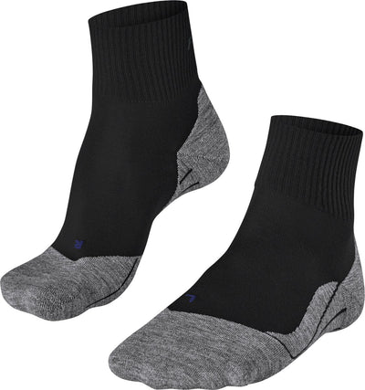 Falke tk5 cool short anti-blaar dun lyocell functioneel materiaal wandelsokken heren zwart - maat 42-43