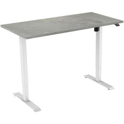 Euroseats bureau wit, oxyd b000wh140oxy 80 x 750-1235 x 140 mm