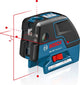 Bosch punt lijnlaser gcl 25 (ip54)