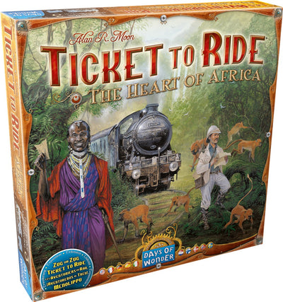 Days of wonder ticket to ride afrika bordspel