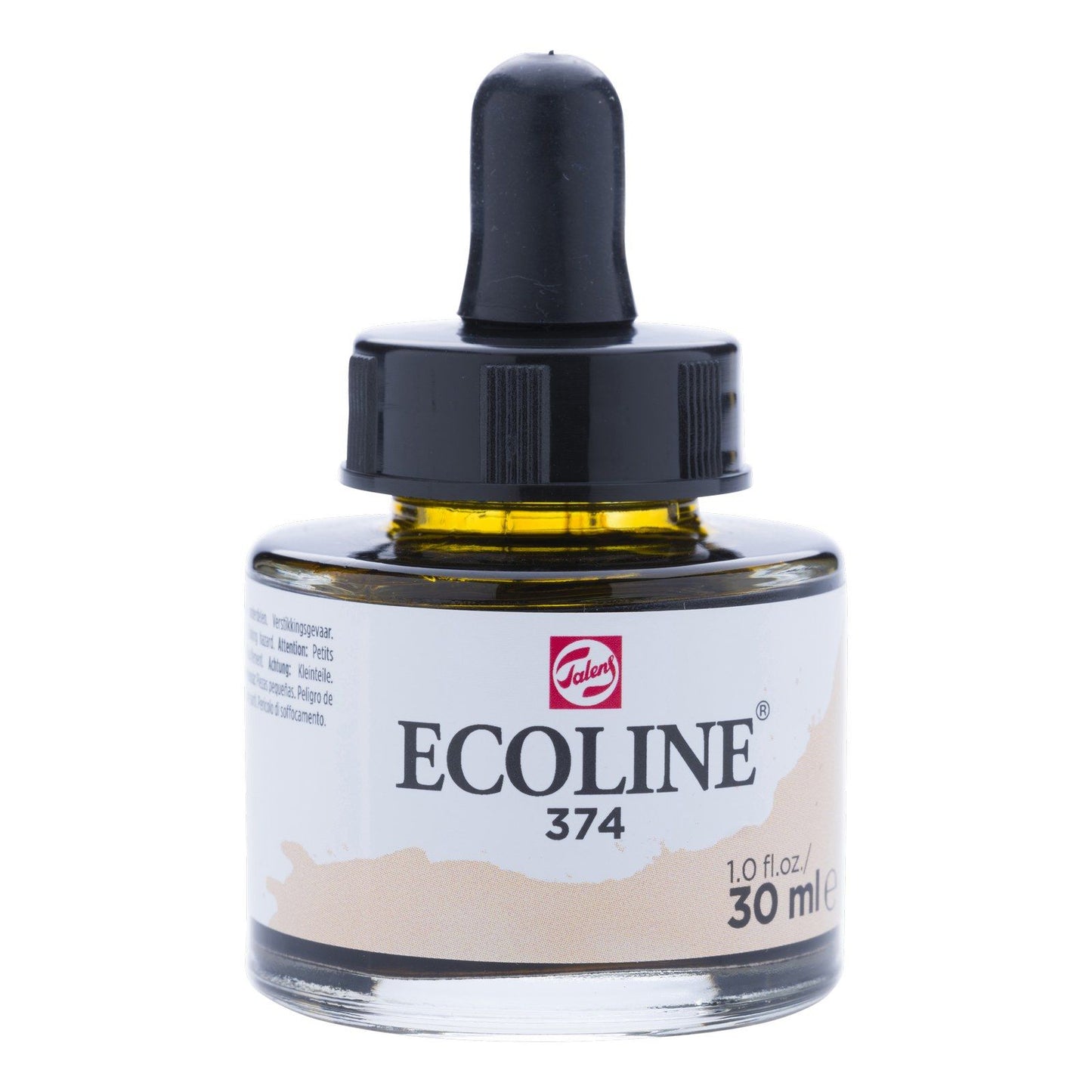 Ecoline • vloeibare waterverf fles 30ml roze beige 374