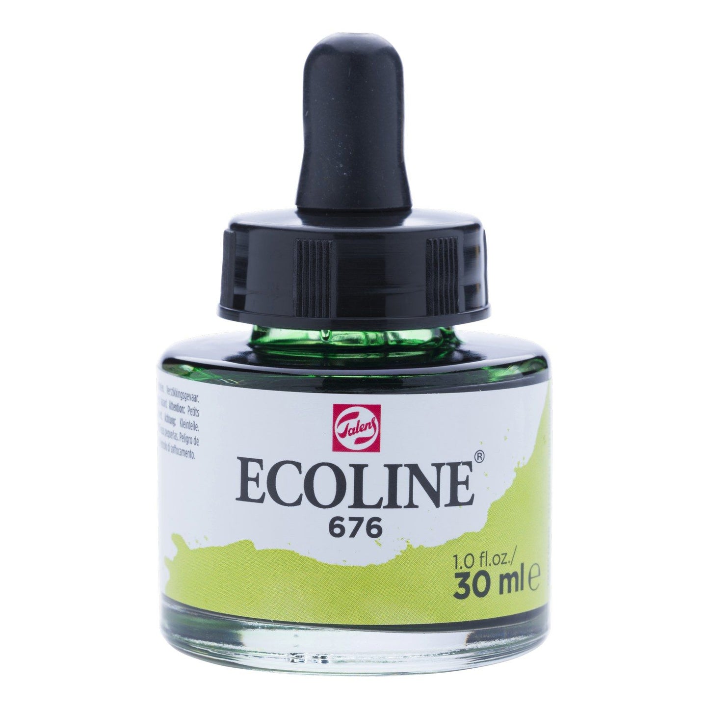 Ecoline • vloeibare waterverf fles 30ml grasgroen 676
