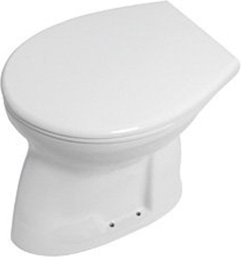Plieger brussel closetpot vlakspoel ao 35.5x46.5cm wit