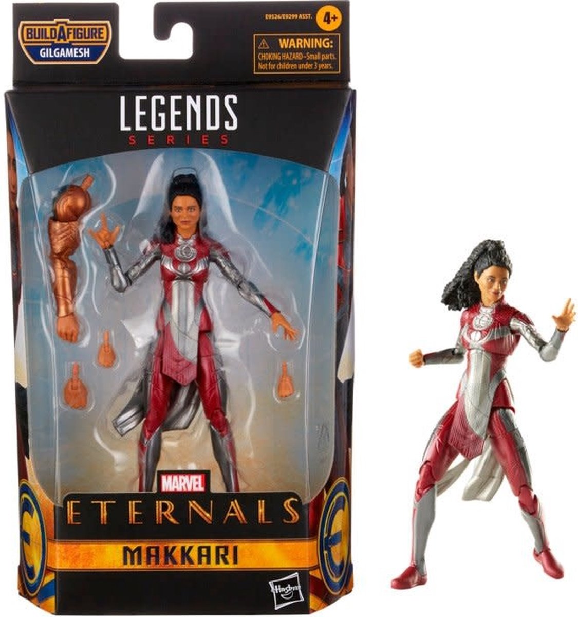 Hasbro marvel - makkari - figurine legends series eternals 15cm