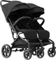 Deryan luxe xp twin buggy xl - dubbele buggy - duobuggy - compact lichtgewicht - zwart