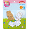 Heless poppensokken glitter - 3 paar, 28-35 cm