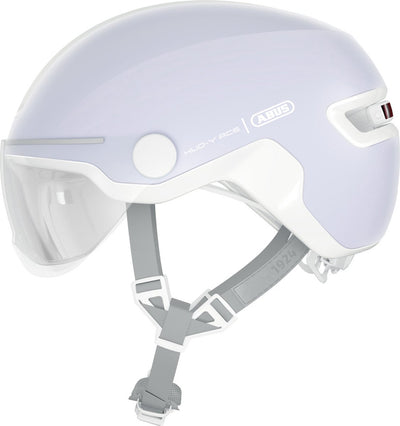 Abus fietshelm hud-y ace pure lavender m - 54-58 cm - paars - geschikt voor gebruik op elektrische fietsen - stadsfietsen - 430 g