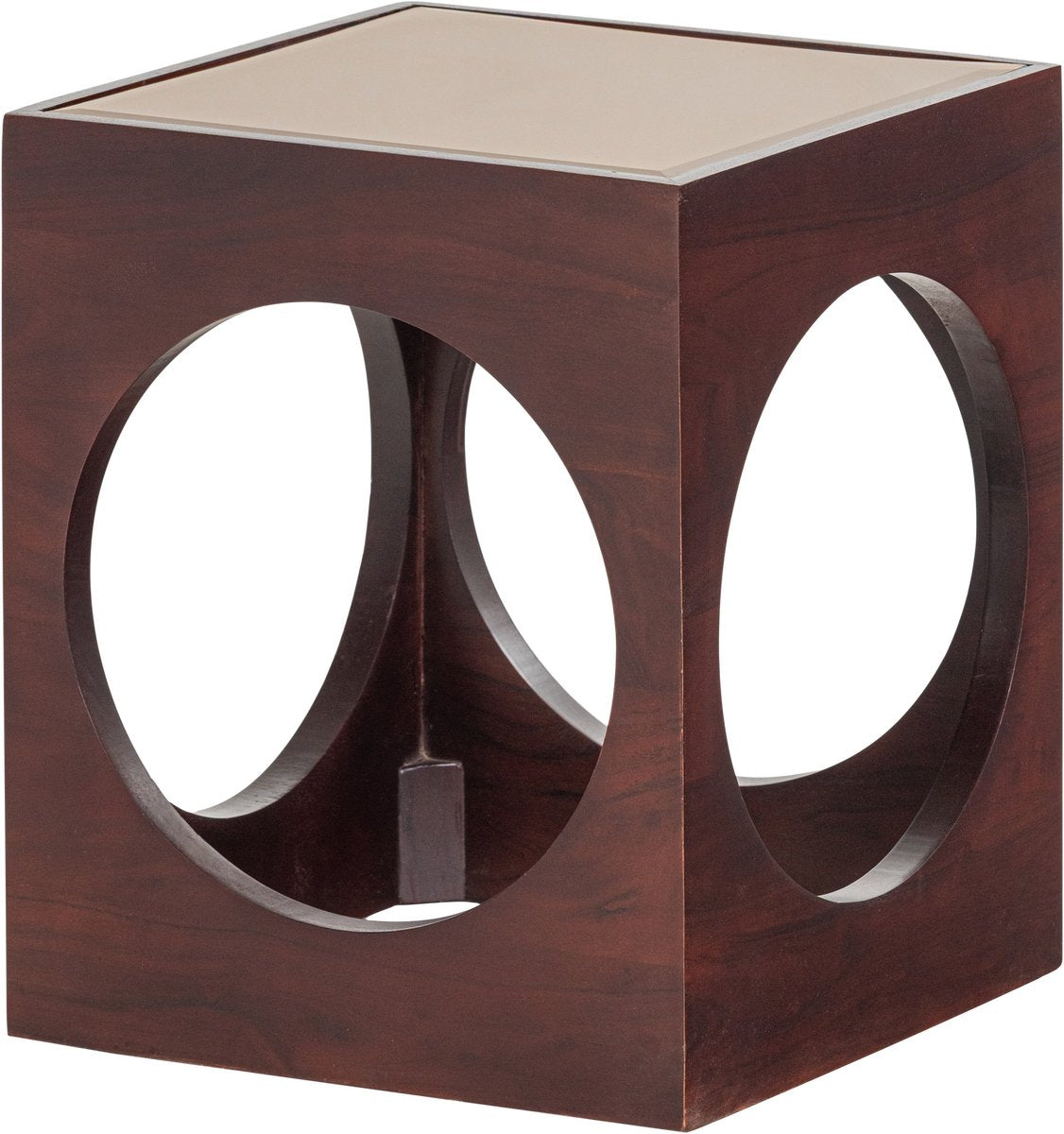 Woood trax bijzettafel - acaciahout - bruin - 45x37x37