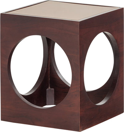 Woood trax bijzettafel - acaciahout - bruin - 45x37x37