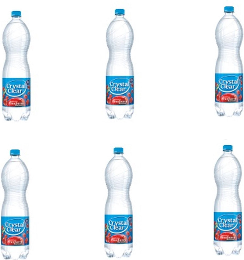 Crystal clear - cranberry - 6 x 1,5 liter - koolzuurhoudend