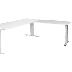 Bureau-uitbreiding schaffenburg lin-pla126-wira-m25 120x60x65-85cm