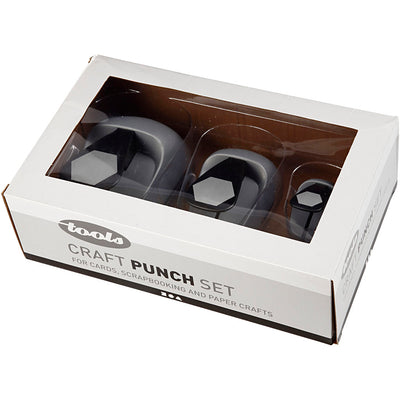 Creativ company http: www.cchobby.nl ponsen-set-zeskant-afm-25-49-75-mm-3-stuk-1-doos