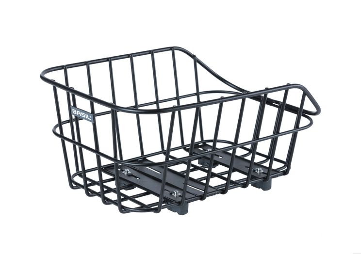 Basil Cento Alu WSL - achtermand - 22 liter - matt zwart
