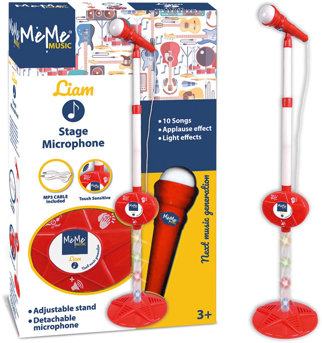 Meme stage microphone liam - microfoon voor kinderen