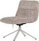 Woood soren draaifauteuil verstelbaar - wollig - grijs - 82x73x62