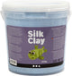Silk clay , neon blauw, 650 gr