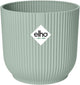 Elho vibes fold rond 18 - bloempot voor binnen - 100% gerecycled plastic - ø 18.4 x h 16.8 cm - sorbet groen