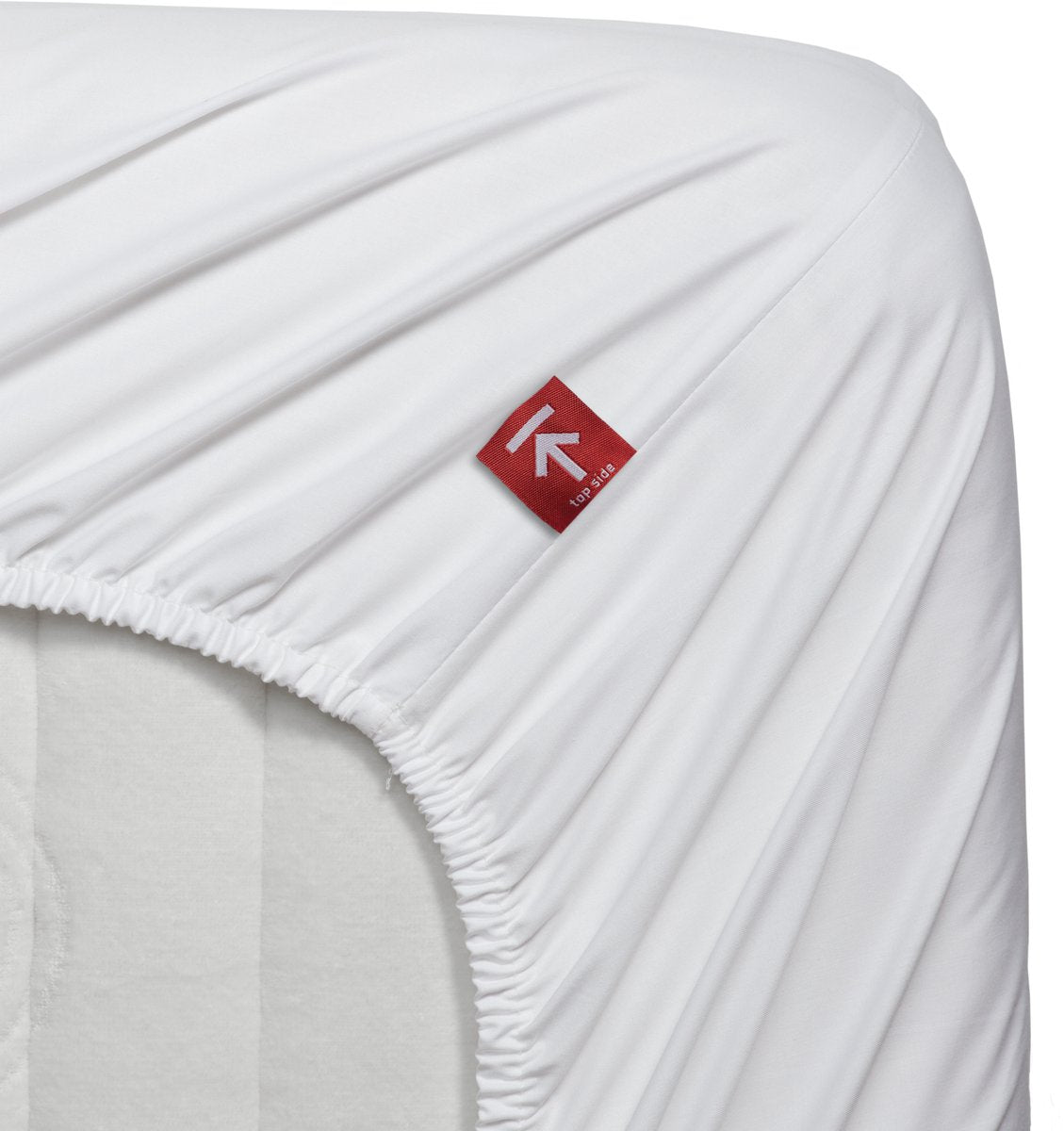 Beddinghouse - percale katoen - topper hoeslaken - 160x200 cm - wit
