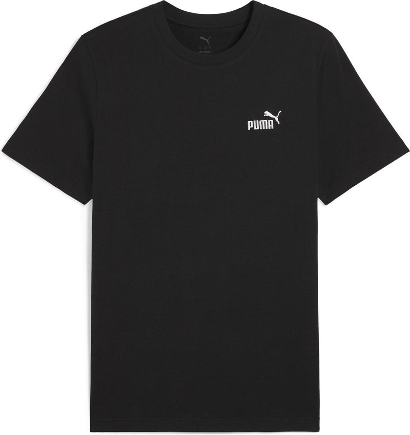 Puma ess small no. 1 logo tee unisex t-shirt - black s