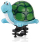 Xlc schildpad dd-h03 fietstoeter - kinderfiets - blauw groen - 25,4 mm