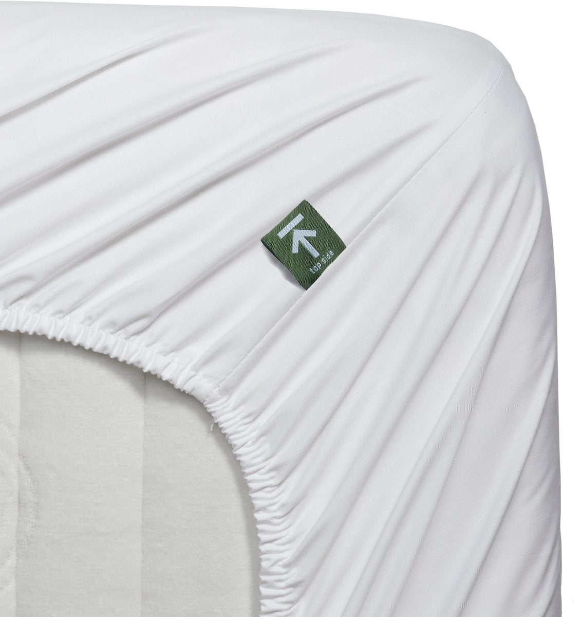 Beddinghouse - percale-katoen - split-topper - hoeslaken - 180x200 cm - wit