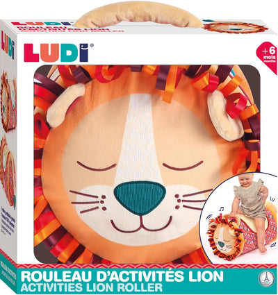 Ludi - babyroller - activiteitenrol - motorisch speelgoed - leeuw