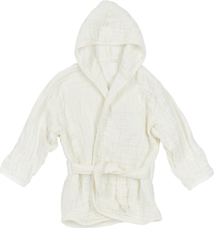 Meyco baby uni badjas - pre-washed hydrofiel - offwhite - 86 92