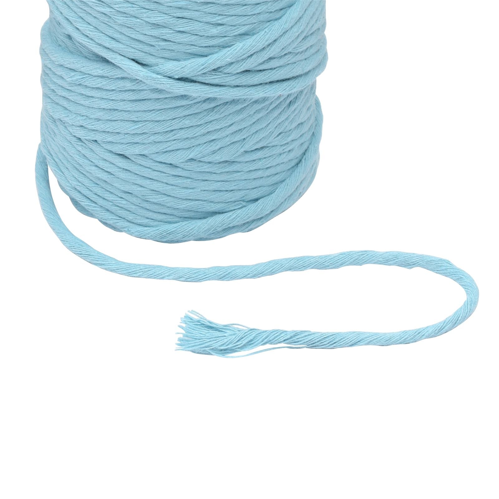 Vaessen creative • macramé touw 3mmx100m aqua