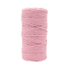 Vaessen creative • macramé touw 3mmx100m oudroze