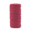 Vaessen creative • macramé touw 3mmx100m bordeauxrood