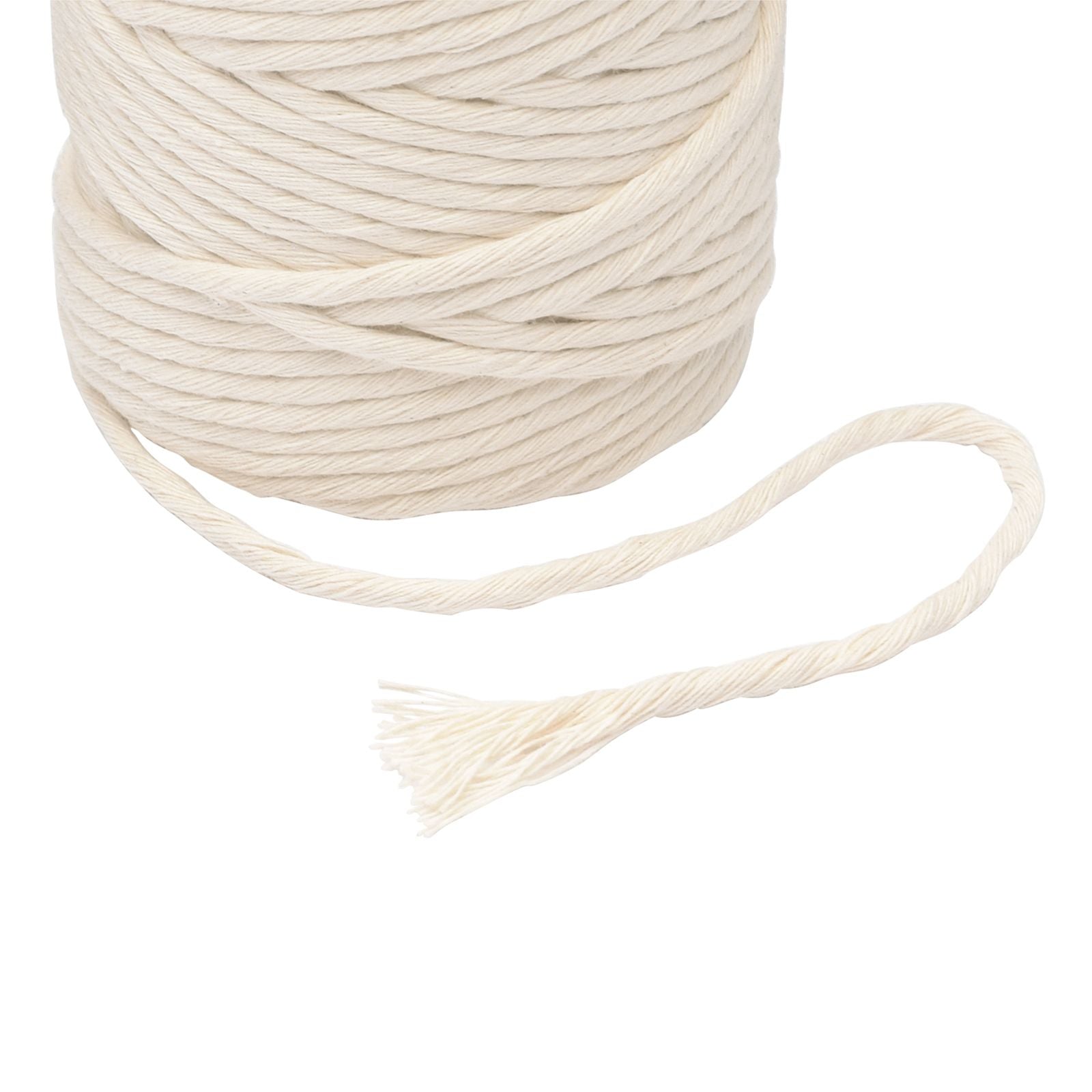 Vaessen creative • macramé touw 3mmx100m naturel
