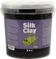 Silk clay zwart – zelfhardende klei – zachte lichtgewicht boetseerklei – 650 gram