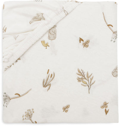 Jollein baby - hoeslaken jersey 60x120cm - ledikant babybed - zacht katoen - riverside