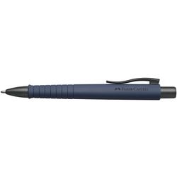 Faber-castell balpen - polyball urban - schrijfbreedte xb - marine blauw - fc-241189