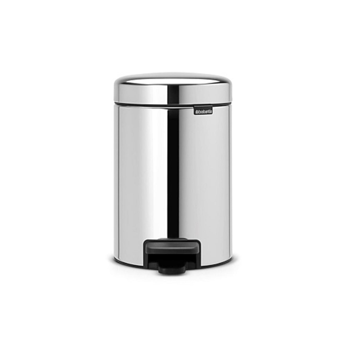 Brabantia pedaalemmer newicon 3 ltr brilliant steel