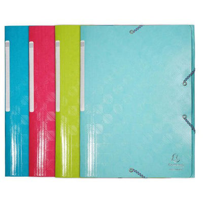 3-flap mappen exacompta 55220e kleurenassortiment